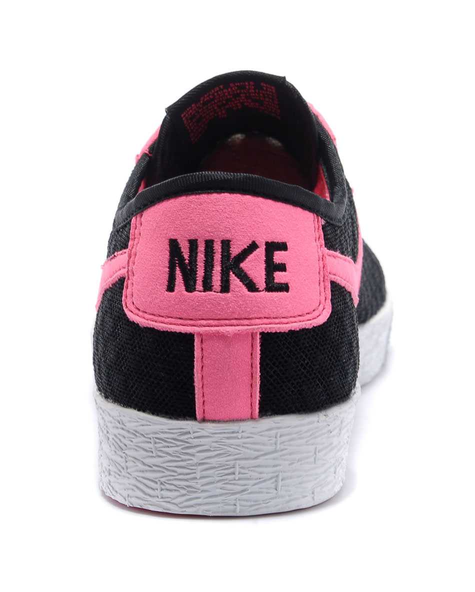 nike blazer low men course a pied chaussure 2013 summer light breathable pink black